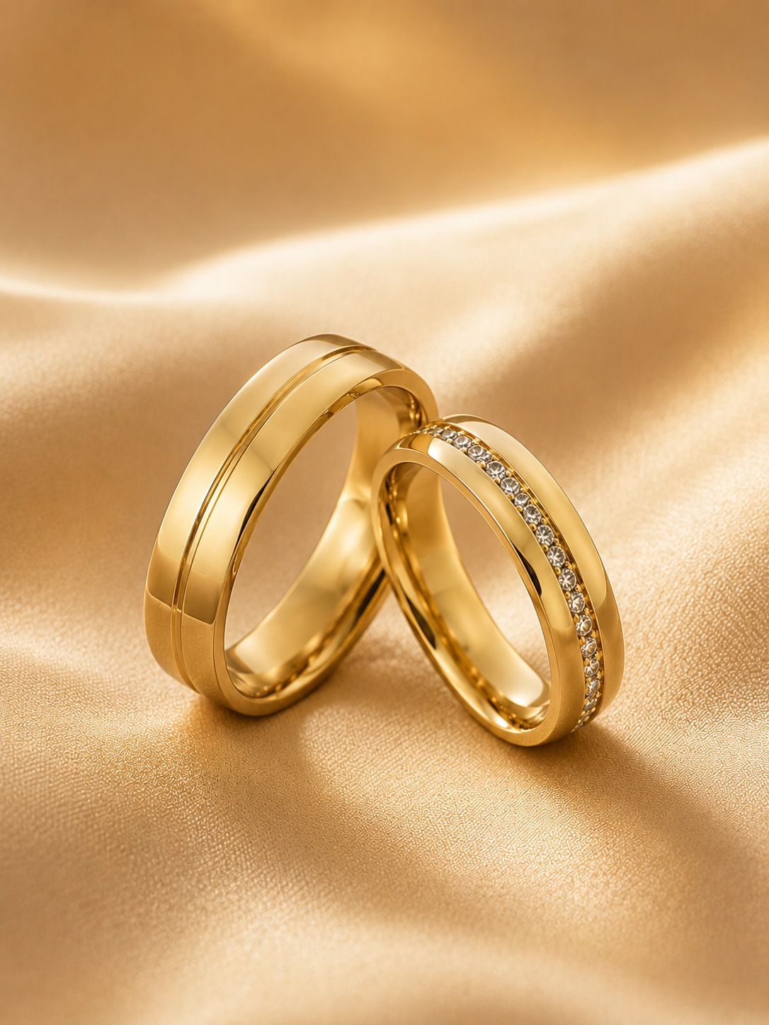 Alianças de ouro